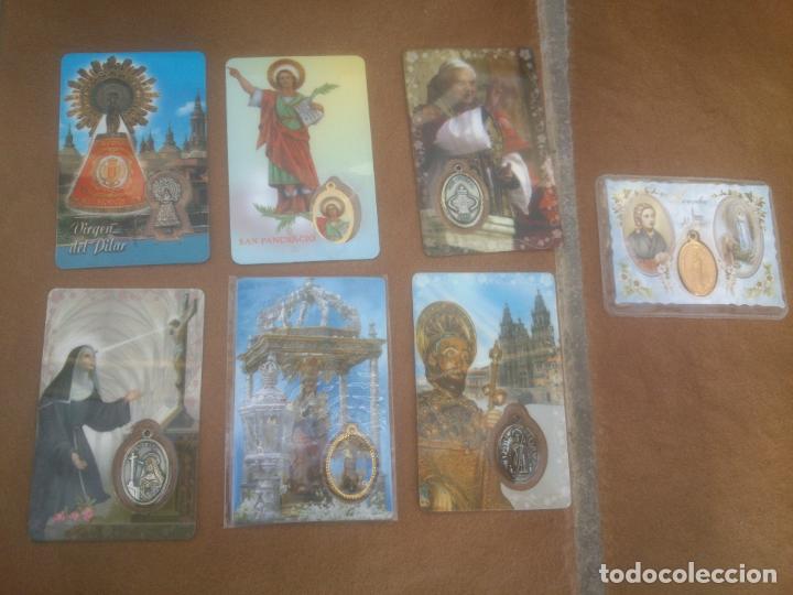 Medallas tem&aacute;ticas: Medalla en blister tematica religion - Foto 1