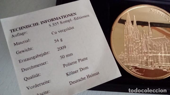 Medallas temáticas: BONITO LOTE DE 2 MONEDAS DE MONUMENTOS DE ALEMANIA COMO EL KÖLNER DOM Y ZUGSPITZE EDICION LIMITADA - Foto 5 - 73568267