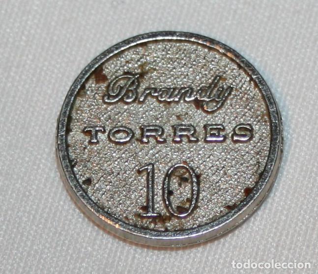 Medaglie tematiche: MEDALLA MONEDA O FICHA DE BRANDY TORRES 5 Y 10 EN AMBAS CARAS