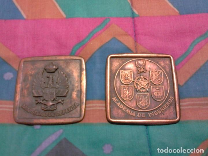 Thematic medals: BC- LOTE MEDALLAS ACADEMIA INGENIEROS MINISTERIO DE DEFENSA Y CAJA BASE NAVAL ROTA