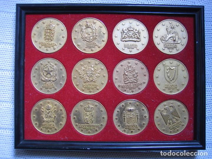 Medalhas tem&aacute;ticas: Monedas comemorativas de pa&iacute;ses de la uni&oacute;n europea