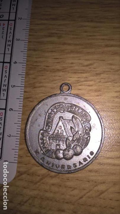 Medallas tem&aacute;ticas: Fallas de Valencia. Falla Chiva Francisco De Llano - Foto 1