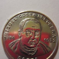 Medallas temáticas: MIQUEL COSTA I LLOBERA . MEDALLA DE PLATA. MALLORCA.