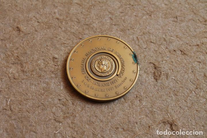 Medallas tem&aacute;ticas: Medalla. XX Semana Nacional de Numism&aacute;tica. 1978 ane 1997. 1997. FNMT