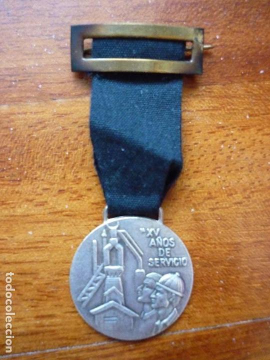 Medaglie tematiche: MEDALLA XV A&Ntilde;OS DE SERVICIO EN ENSIDESA EMPRESA NACIONAL SIDERURGICA SA ASTURIAS