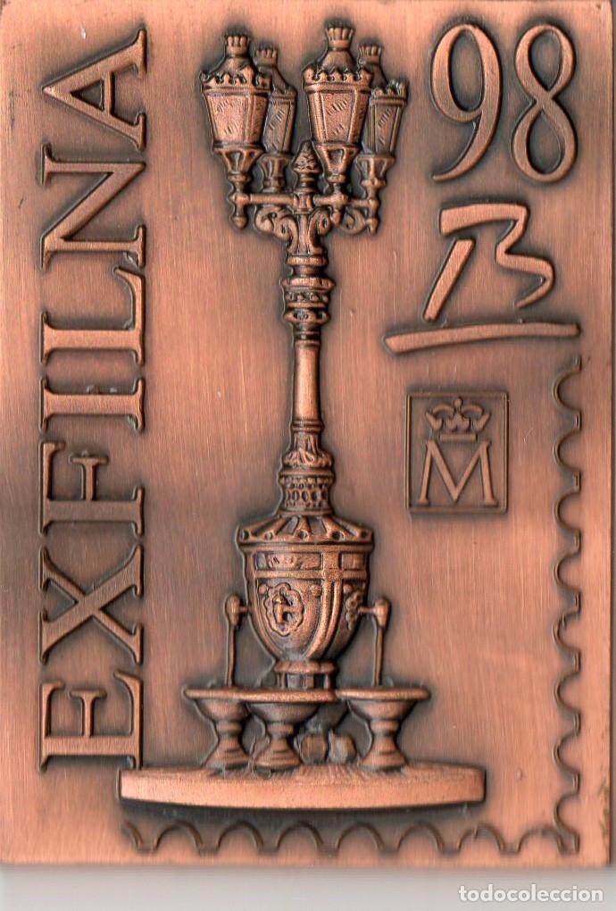 Medaglie tematiche: MEDALLA CONMEMORATIVA EXFILNA 98