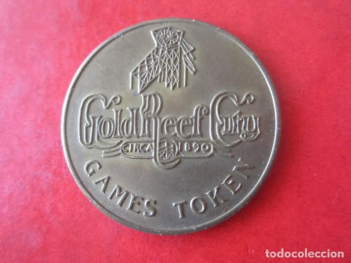 Medallas tem&aacute;ticas: Token de juego de la Gold Reef Cyti