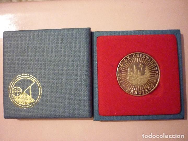 Medaglie tematiche: MEDALLA CONMEMORATIVA DEL A&Ntilde;O SANTO COMPOSTELANO.(3,1 CMTS)