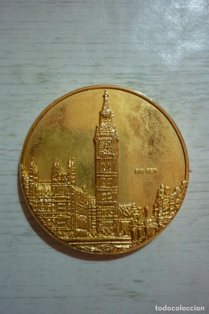 Medallas tem&aacute;ticas: REINO UNIDO MIEMBRO DE LA C.E.E. DESDE 1973 - Foto 1
