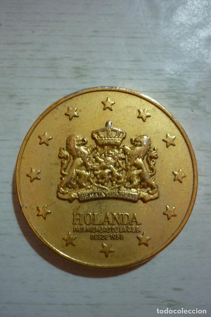 Medallas tem&aacute;ticas: HOLANDA MIEMBRO DE LA C.E.E. DESDE 1958 - Foto 2