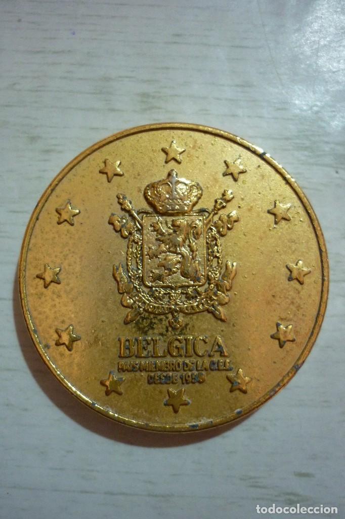 Medallas tem&aacute;ticas: B&Eacute;LGICA MIEMBRO DE LA C.E.E. DESDE 1958 - Foto 2