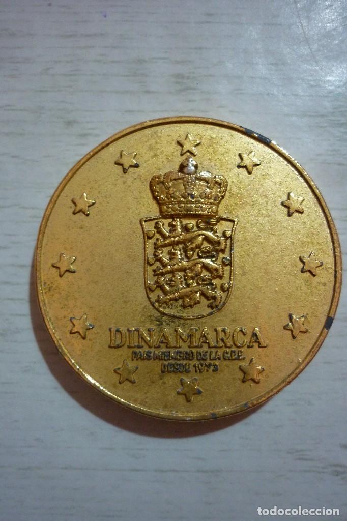Medallas tem&aacute;ticas: DINAMARCA MIEMBRO DE LA C.E.E. DESDE 1973 - Foto 2