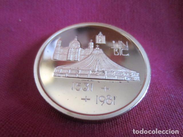 Medallas tem&aacute;ticas: MEDALLA EN BRONCE DORADO -1981 - Foto 5