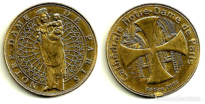 Medallas tem&aacute;ticas: MEDALLA CATEDRAL NOTRE-DAME - Foto 1