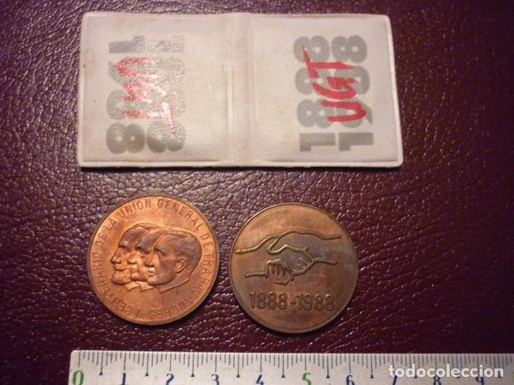 Medaglie tematiche: MEDALLAS DEL 100 ANIVERSARIO DE LA UGT (1888-1988)