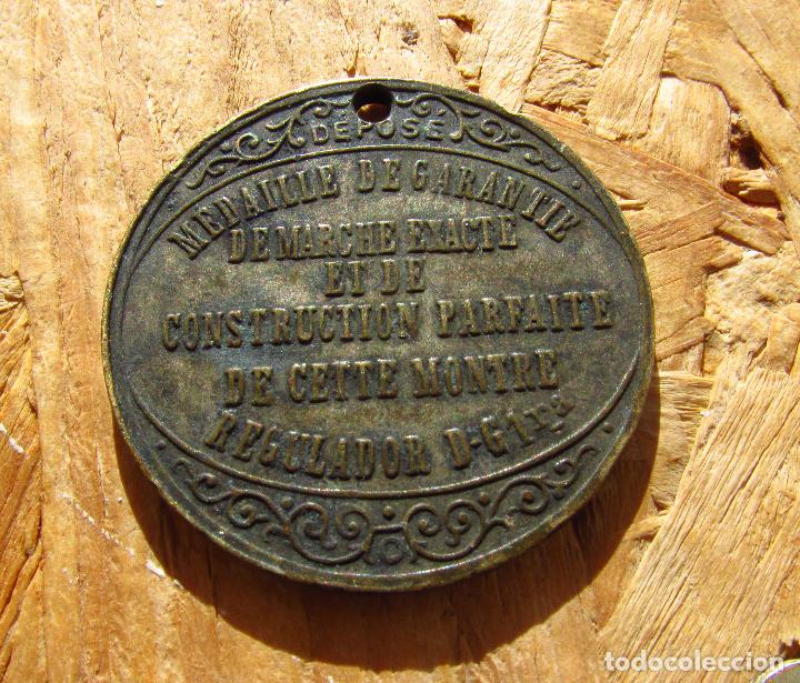 Medaglie tematiche: FICHA MONEDA MEDALLA M&Eacute;DAILLE DE GARANTIE DE MARCHE EXACTE