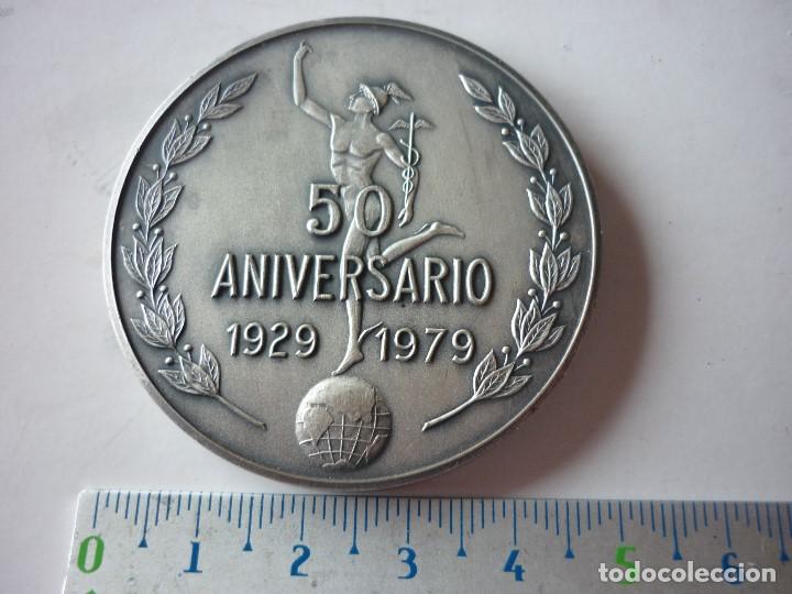 Medaglie tematiche: ANTIGUA MEDALLA DE LA COMPA&Ntilde;IA ESPA&Ntilde;OLA DE SEGUROS DE CREDITO Y CAUCION - 50 ANIVERSARIO 1929 / 1979