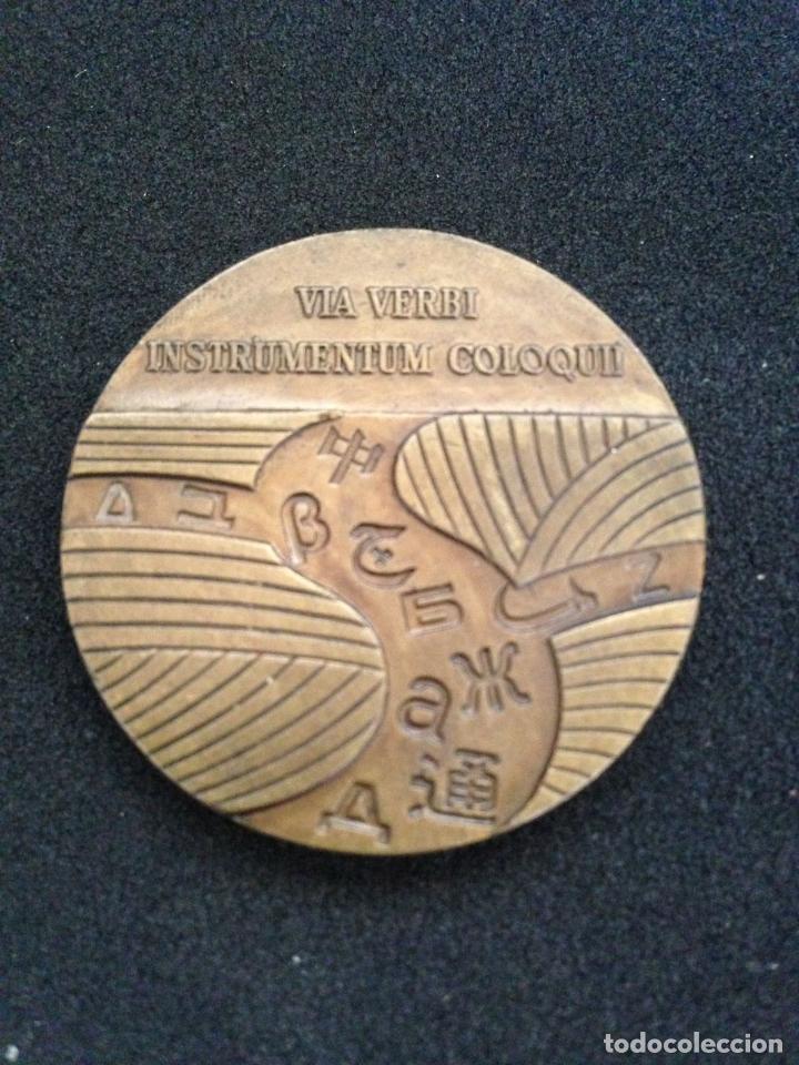 Medallas tem&aacute;ticas: MEDALLA 4 cm. - TELEFONICA - 1971 - BRONCE - Foto 1