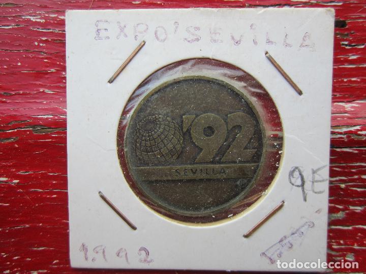 Medaglie tematiche: medalla expo sevilla 92 , detras 15TH CENTURY