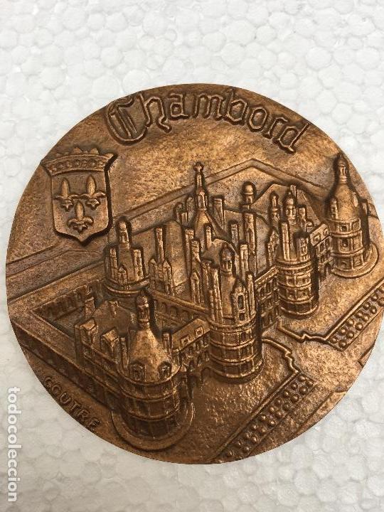 Medallas tem&aacute;ticas: CHATEAU DE CHAMBORD , BRONCE 1975 - Foto 2
