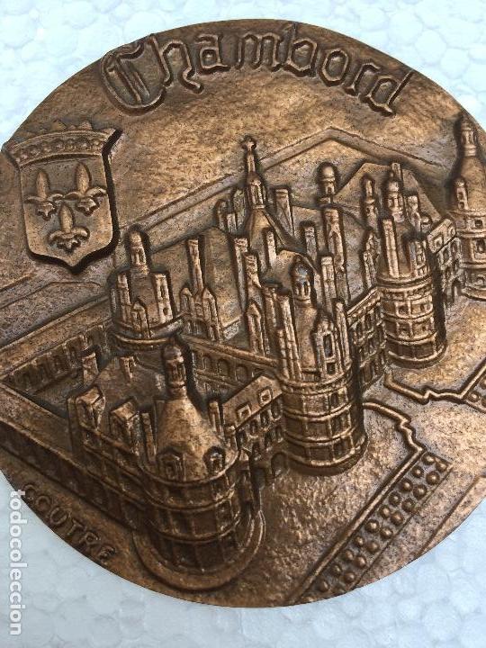 Medallas tem&aacute;ticas: CHATEAU DE CHAMBORD , BRONCE 1975 - Foto 4