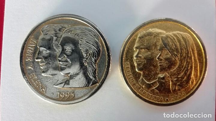 Medallas tem&aacute;ticas: 2 Medallas de los Borbones. - Foto 1