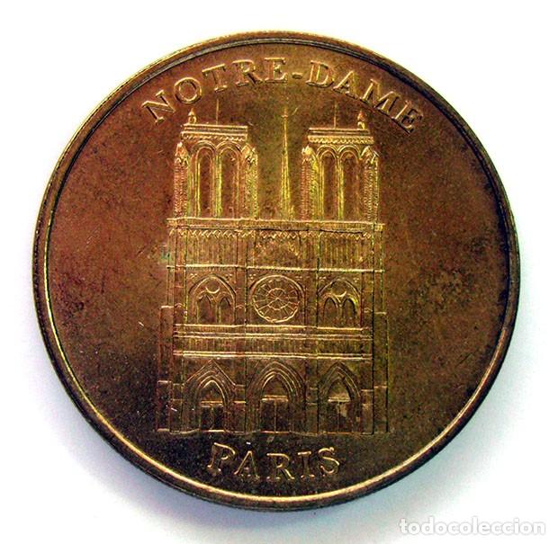 Thematic medals: COLLECTION NATIONALLE .  MONNAIE DE PARIS . NOTRE DAME