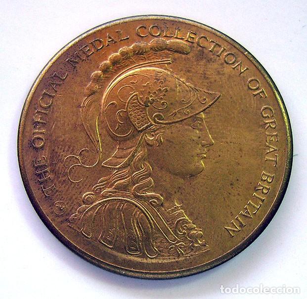 Medaglie tematiche: THE OFFICIAL MEDAL COLLECTION OF GRAT BRITAIN . THE ROYAL PAVILION BRIGHTON