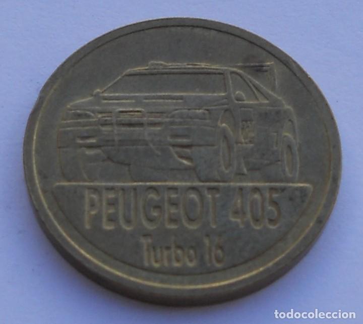 Medalhas tem&aacute;ticas: MEDALLA - VENCEDOR PAR&Iacute;S DAKAR 89 - PEUGEOT 405 - A&Ntilde;O 1989