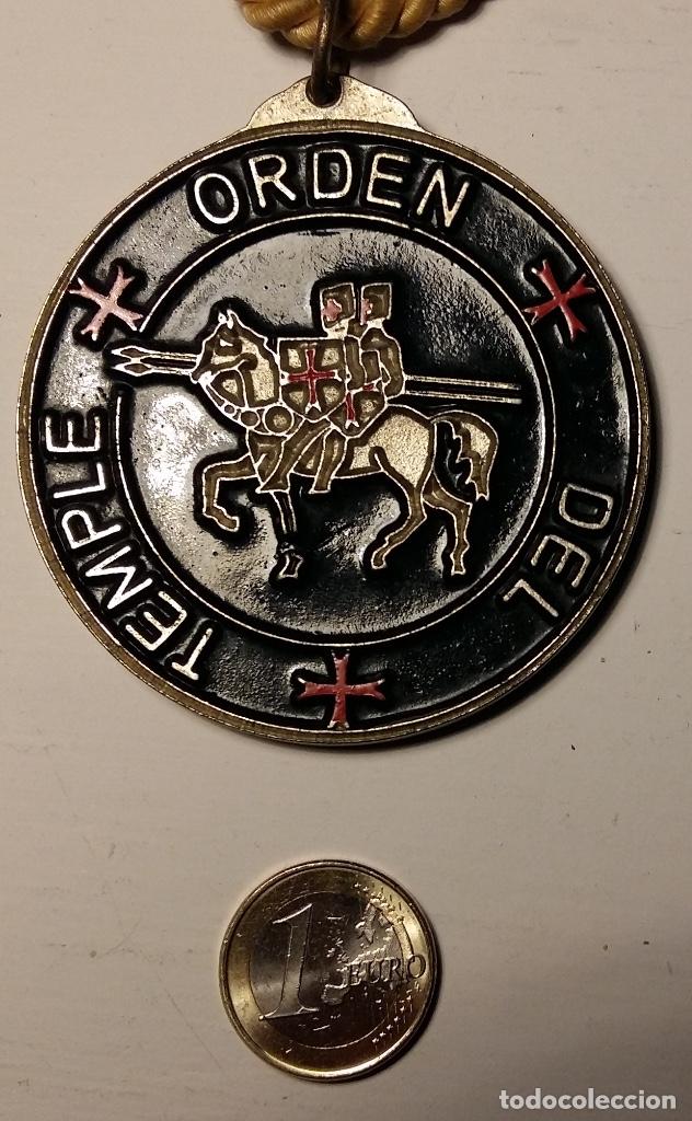 Medallas tem&aacute;ticas: MEDALLA ORDEN DEL TEMPLE. 6,80 CMS - Foto 1
