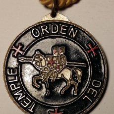 Medallas temáticas: MEDALLA ORDEN DEL TEMPLE. 6,80 CMS. Lote 127513727