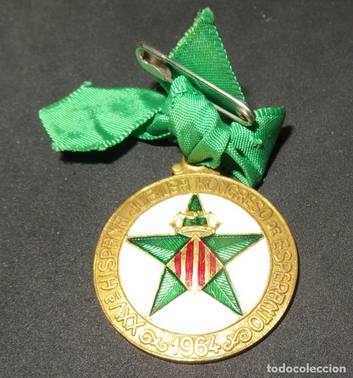 Medaglie tematiche: XXV&ordf; HISPANA JUBILEA KONGRESO DE ESPERANTO 1964