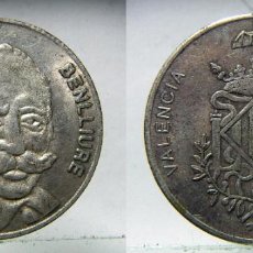 Medallas temáticas: MARIANO BENLLIURE VALENCIA 1862-1947 PLATA 800. Lote 136292898