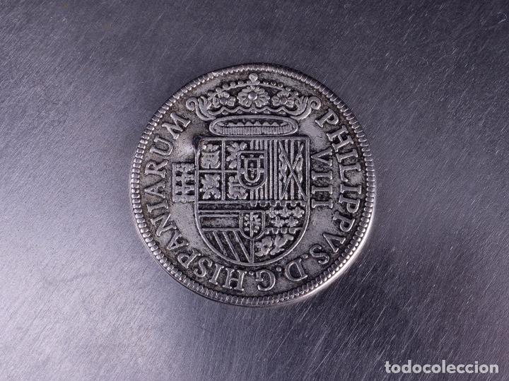 Medalhas tem&aacute;ticas: PHILIPPUS VIII D.G. HISPANIARUM REX 1590