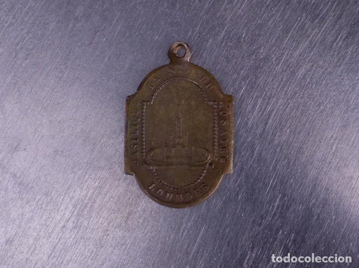 Medallas tem&aacute;ticas: MEDALLA DE LA VIRGEN DE LOURDES - Foto 2