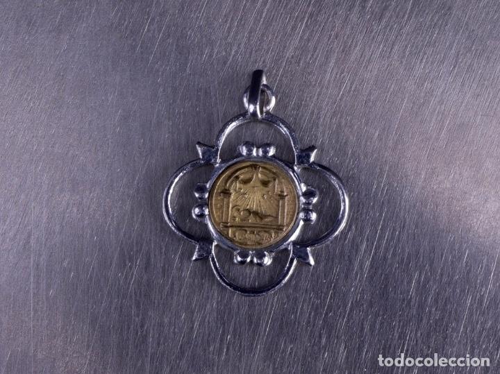 Medallas tem&aacute;ticas: MEDALLA RELIGIOSA PLATA CROMADA Y ORO
