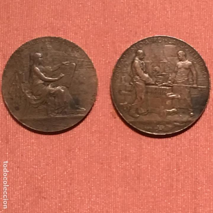 Medallas tem&aacute;ticas: Dos medallas de A Patey - Foto 2