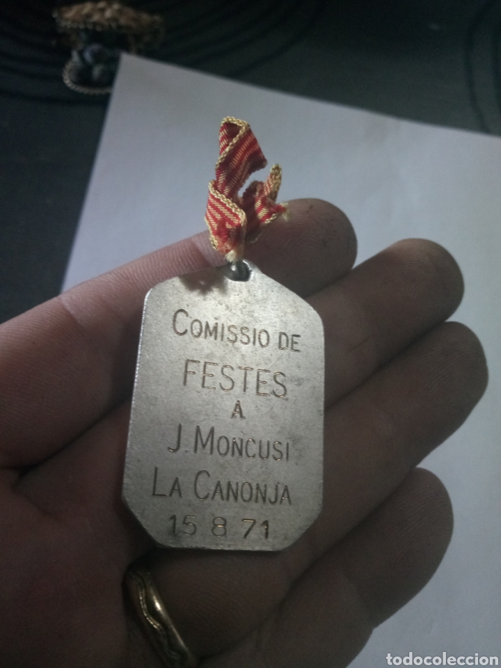 Medallas tem&aacute;ticas: MEDALLA DE SARDANAS 71 - Foto 2
