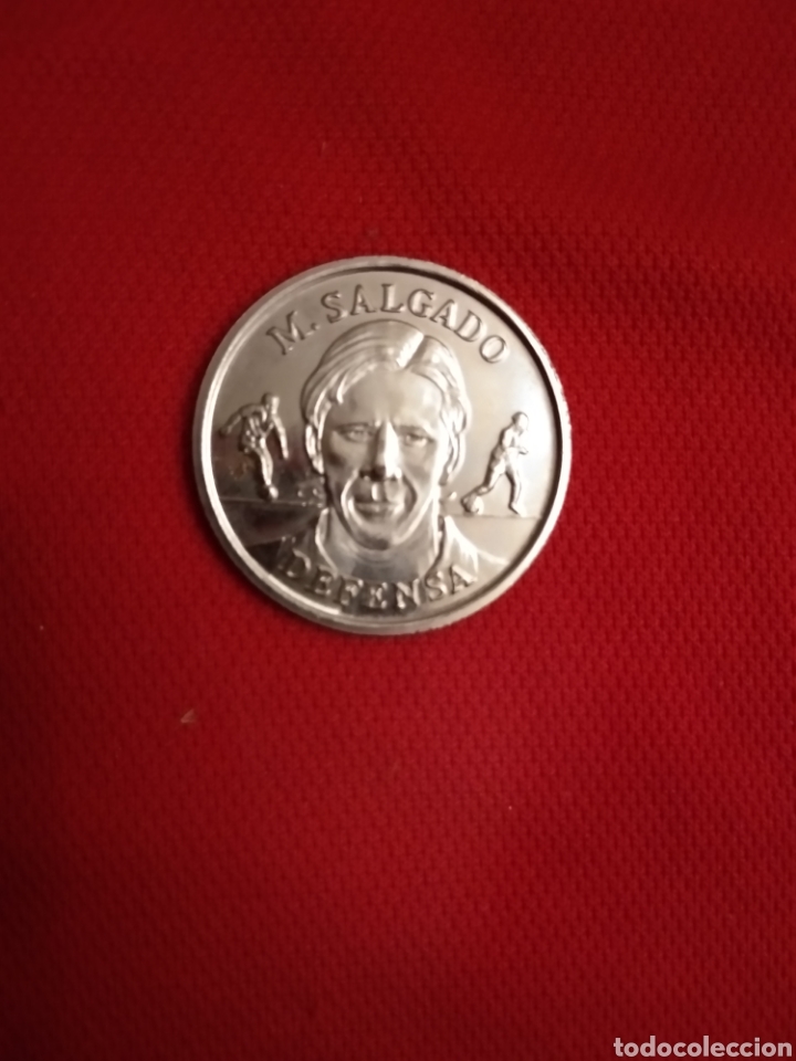 Medallas tem&aacute;ticas: MEDALLA MONEDA OFICIAL SELECCI&Oacute;N ESPA&Ntilde;OLA 2000 MICHEL SALGADO