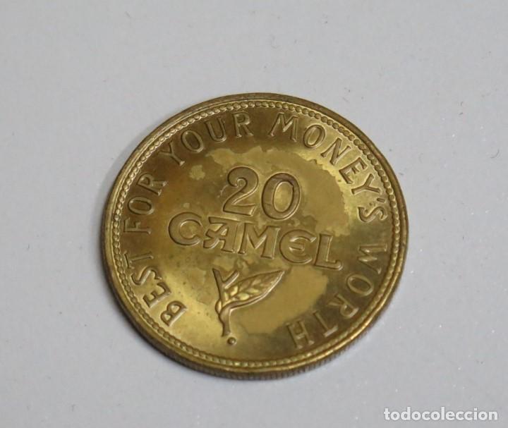 Medallas tem&aacute;ticas: FICHA. 20 CAMEL 1959. TOKEN - Foto 2