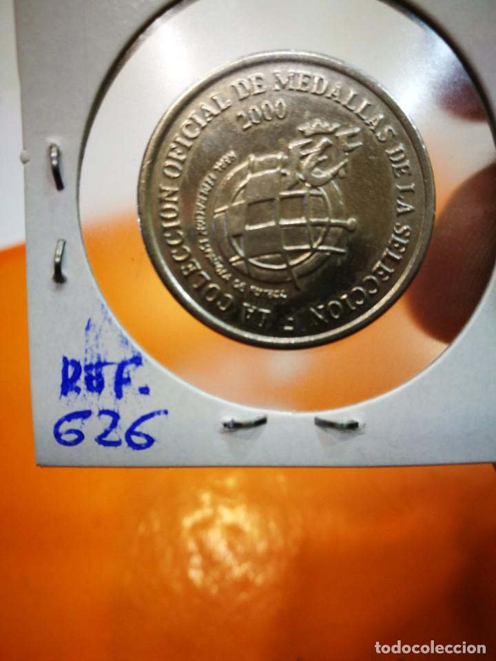 Medallas tem&aacute;ticas: Medalla Mendieta seleccion 2000 - Foto 2