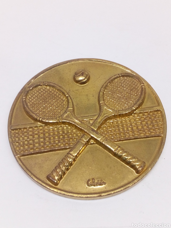 Medallas tem&aacute;ticas: Medalla cobre tenis - Foto 1