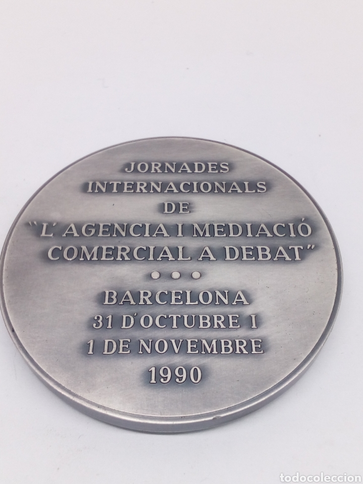 Medallas tem&aacute;ticas: Medalla de Agents Comercials de 1990 - Foto 3