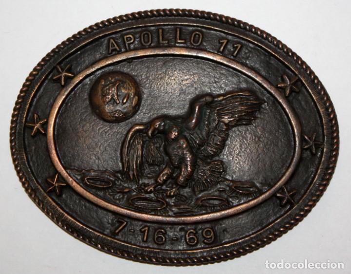 Medallas temáticas: MEDALLON EN BRONCE APOLLO 11. DEPOSE 7 - 16 - 69