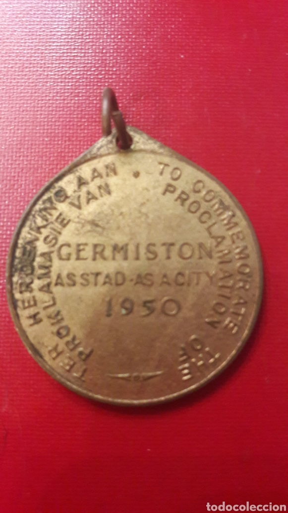 Medallas tem&aacute;ticas: Medalla Germiston 1950 - Foto 1