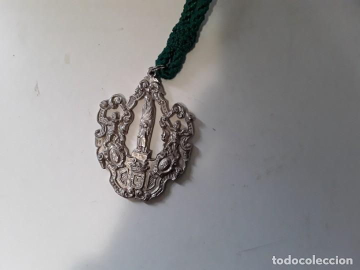 Thematic medals: Medalla Santa Mar&iacute;a Virgen Madre Nueva Andaluc&iacute;a. Con cord&oacute;n.