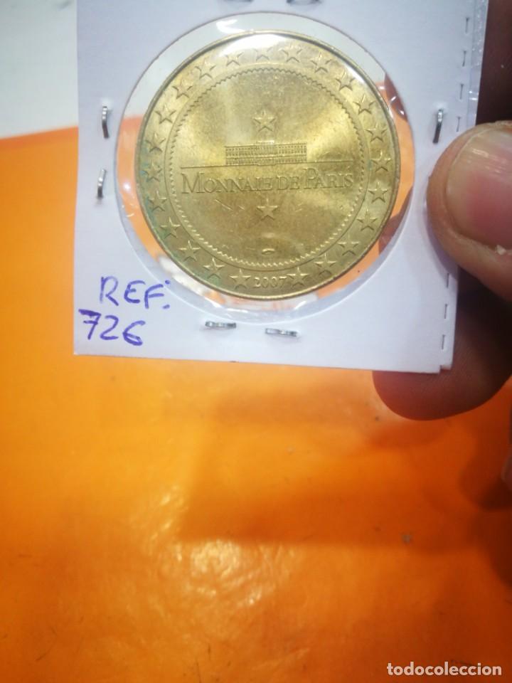 Medallas tem&aacute;ticas: Token Paris Phare des Baleines 2007 - Foto 2