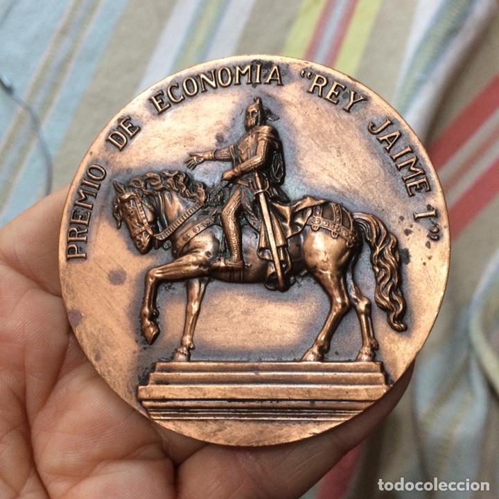 Thematische Medaillen: gran medalla premio economia rey jaime i, 80mm