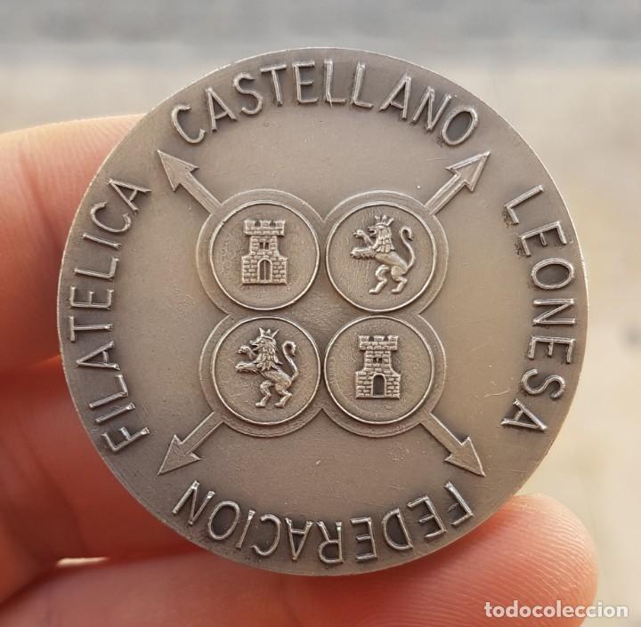 Thematic medals: Medalla Federaci&oacute;n Filatelica Castellano Leonesa - Pre- Juvenia Palencia 1979