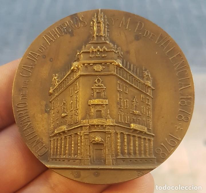Thematic medals: Medalla Conmemorativa Caja de Ahorros de Valencia 1878-1978